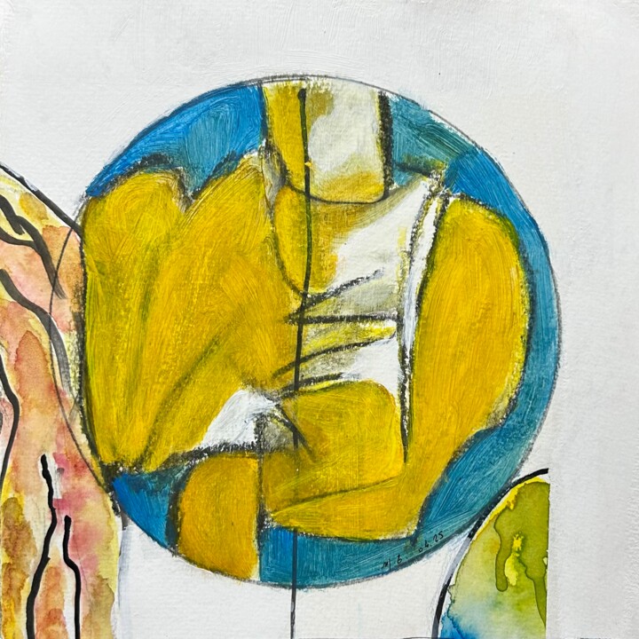 绘画,  9.8x9.8 in 