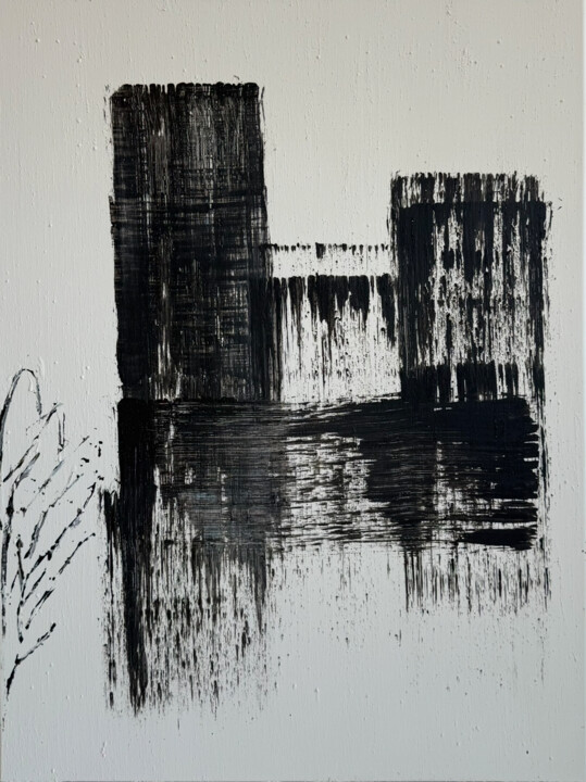 Forms of Space 绘画, 39.4x29.5 in