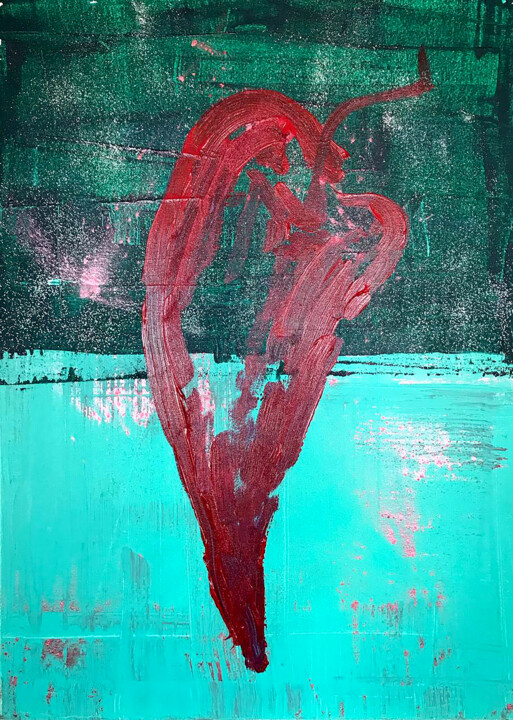 绘画,  27.6x19.7 in 