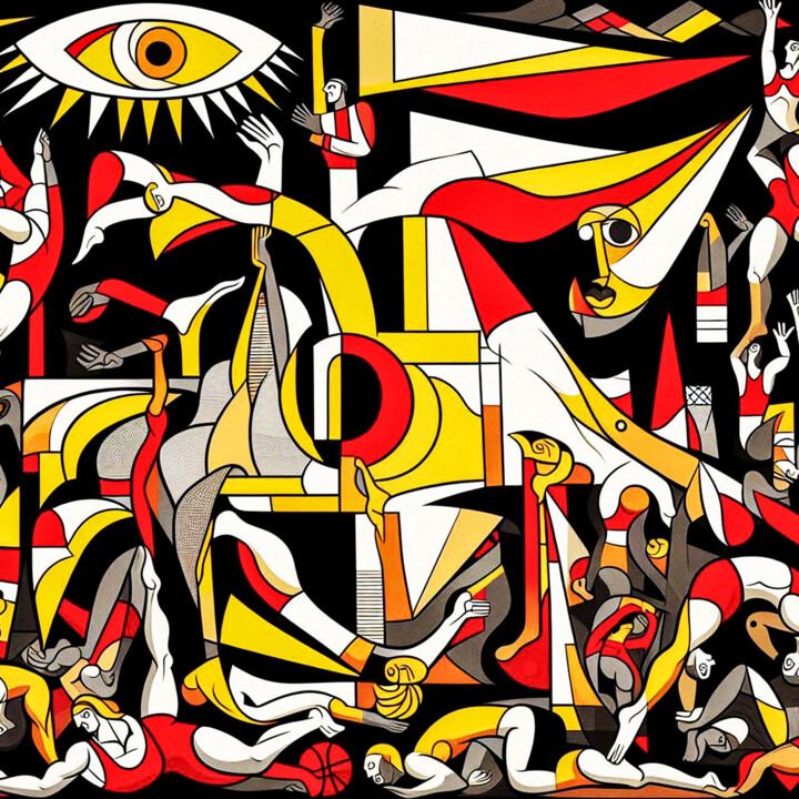 绘画,  55.1x55.1 in 