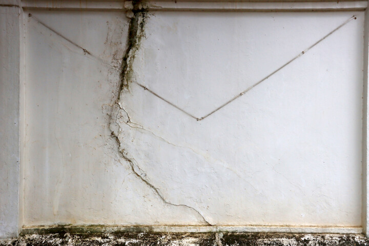 Photographie intitulée "Missive (lettre de…" par Jean-Marie Virat, Œuvre d'art originale, Photographie numérique
