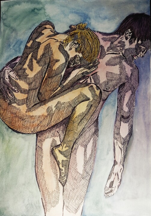 绘画,  16.5x12 in 