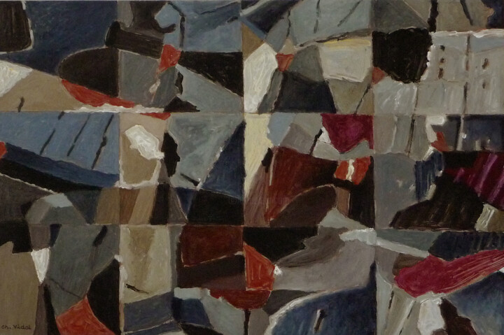 3 x 4 (Suite graphique ) Tablo, 13x19,3 in