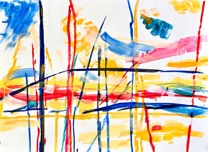 Momente VI 绘画, 22.1x29.9 in