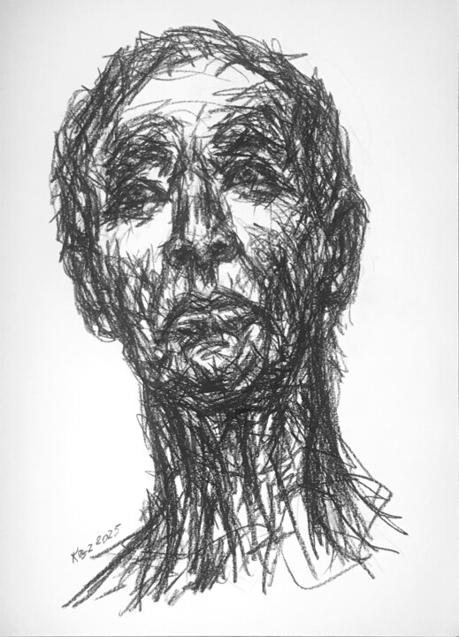 Dibujo titulada "... 4" por Barbara Kosz, Obra de arte original, Pastel