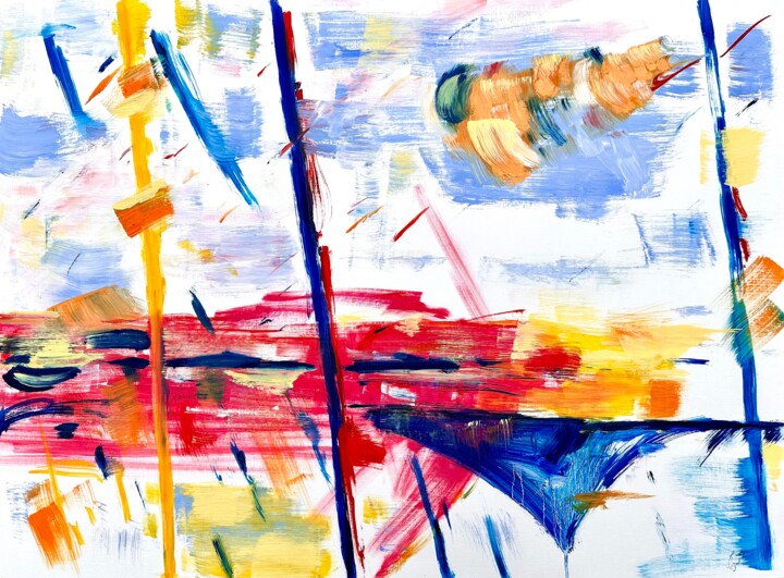 Momente VII 绘画, 22.1x29.9 in
