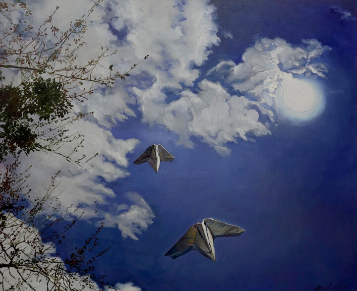 绘画,  39.4x47.2 in 