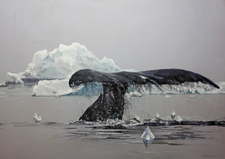 绘画,  53.2x74.8 in 