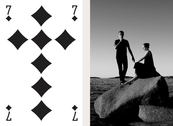 Diptyque 7 de Carreau (2 panneaux séparés) Фотография, 24x31,5 in