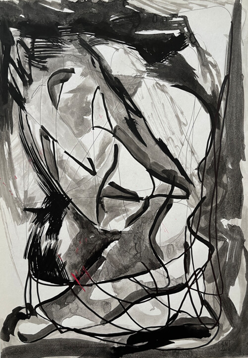 ;oq4 / Blush of Chaos - {$M} 图画, 16.5x11.4 in