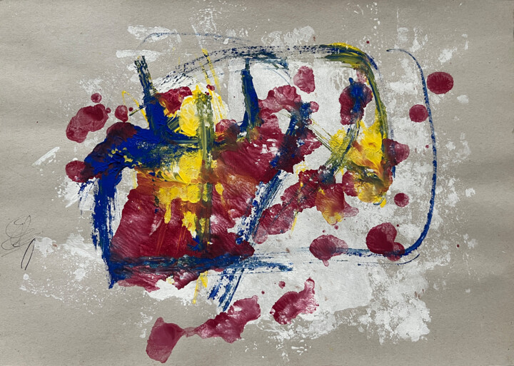 Tekening getiteld "a%#$ / Not a Primar…" door Leni Smoragdova, Origineel Kunstwerk, Gouache