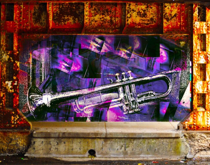 Critical Graffiti 12 (Jazz) Photographie, 11x14 in