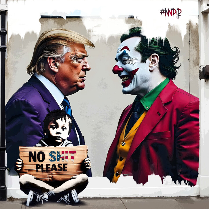 Digital Arts titled "No shit please" by Qlsf, Original Artwork, 2D Digital Work