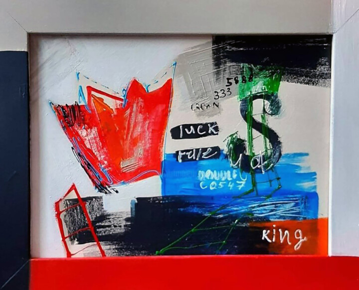 Dollar King Картина, 7,9x11,8 in