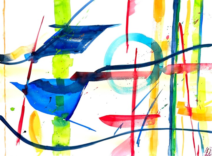 Zeitzeichen XIV Tablo, 22,1x29,9 in