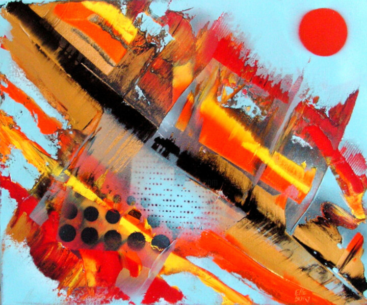 United 绘画, 23.6x19.7 in