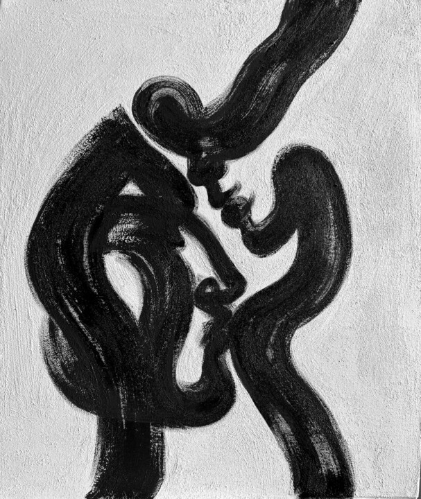 union of two people 50х60 Tablo, 23,6x19,7 in
