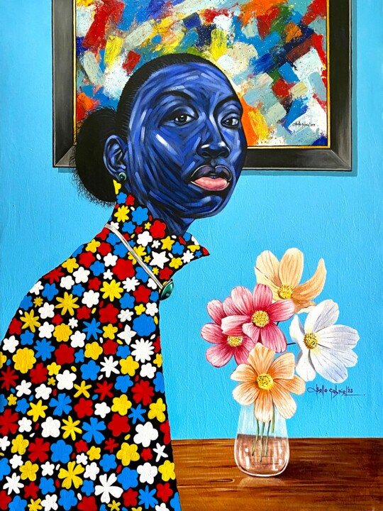 绘画,  48x36 in 