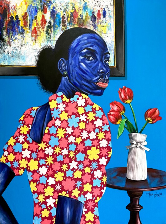 Glimpse of the past 绘画, 48x36 in