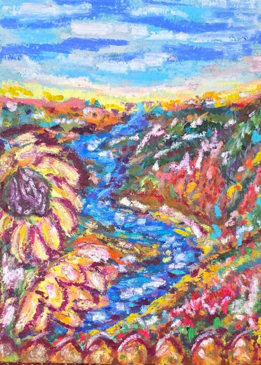 绘画,  9.1x6.7 in 