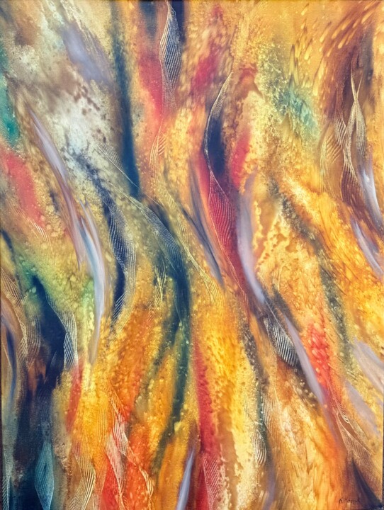 Canyon Secrets II 绘画, 40x30 in