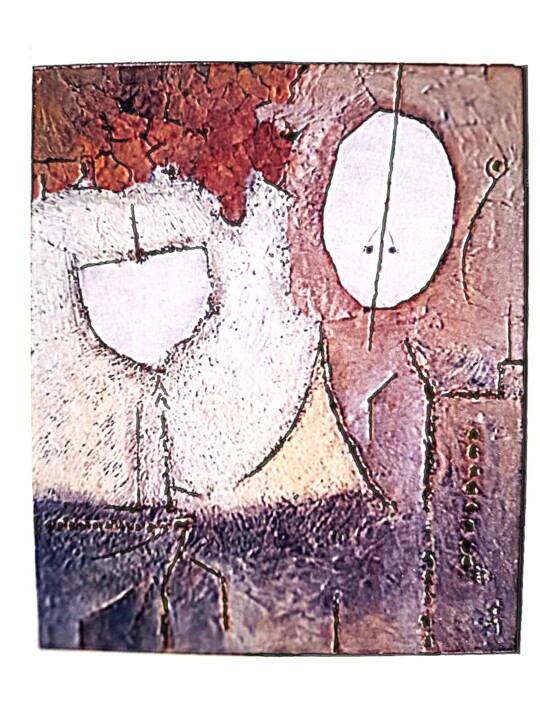 Folguedos infantís 绘画, 27.6x19.7 in