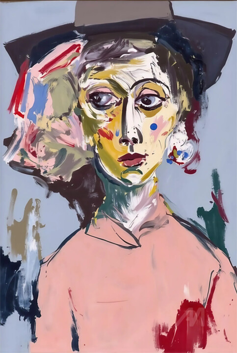 11-Abstract fusion portraits 数字艺术