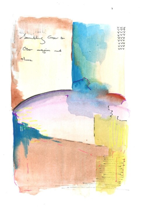 Painting titled "5" by Rabab.Studies, Original Artwork, Acrylic