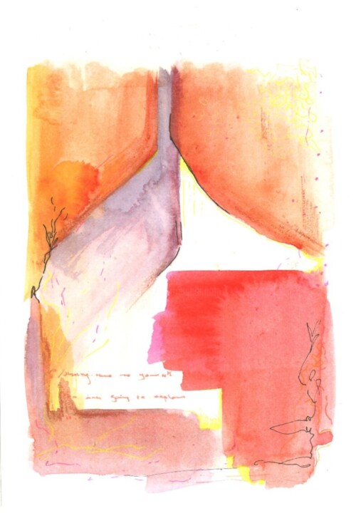 Painting titled "6" by Rabab.Studies, Original Artwork, Acrylic