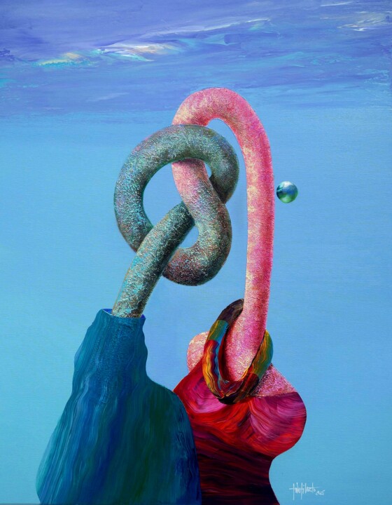 O "Nó" 绘画, 39.4x31.5 in