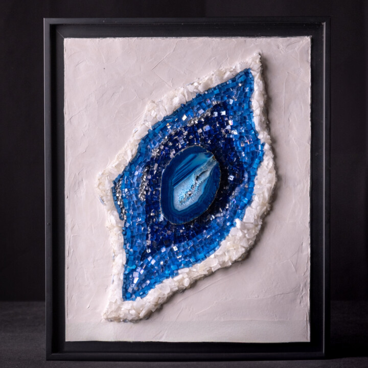 Océan Infini 雕塑, 18.1x15 in
