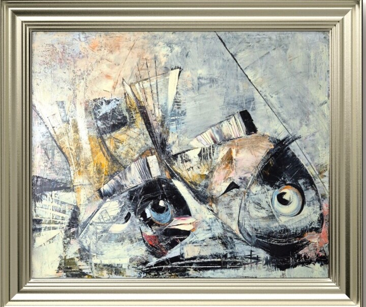 CATCH ME IF YOU CAN II Pittura, 19,7x23,6 in