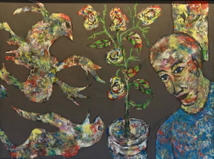 绘画,  29.1x39 in 
