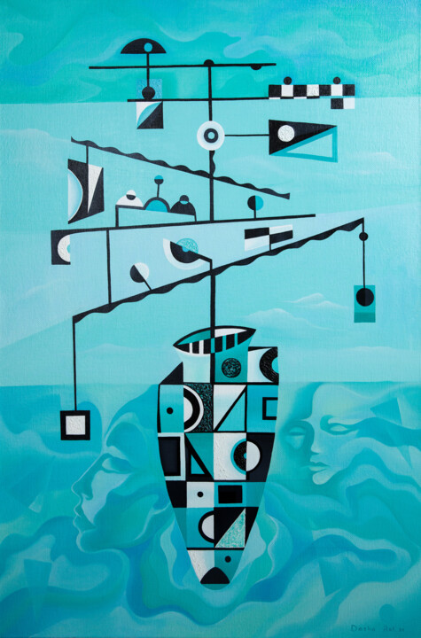 Equilibrium Painting, 47.2x31.5 in