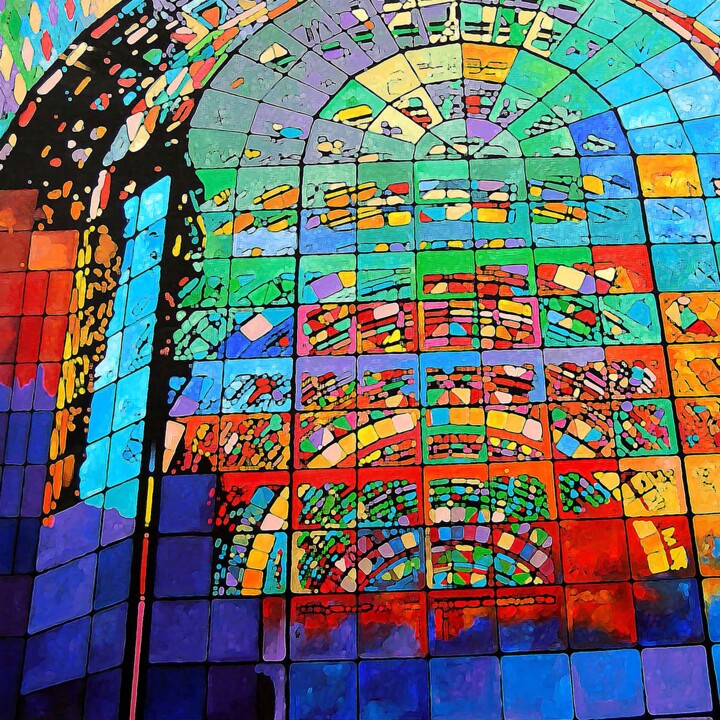 Estampas & grabados titulada "World Financial Cen…" por Angelo De Castro, Obra de arte original, Impresión digital