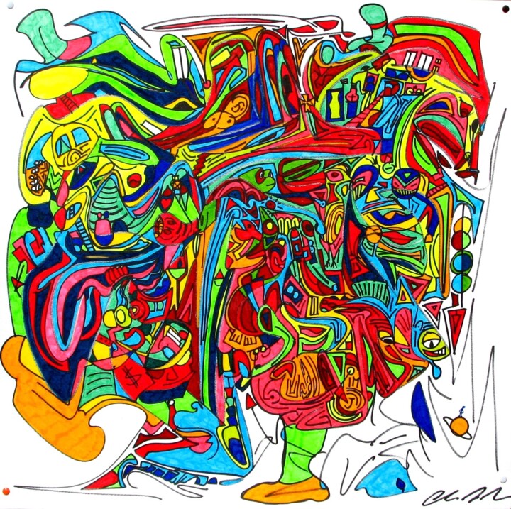 Rysunek,  27,6x27,6 in 