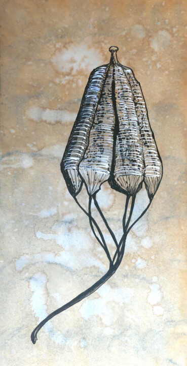 graine B 绘画, 48x19.7 in