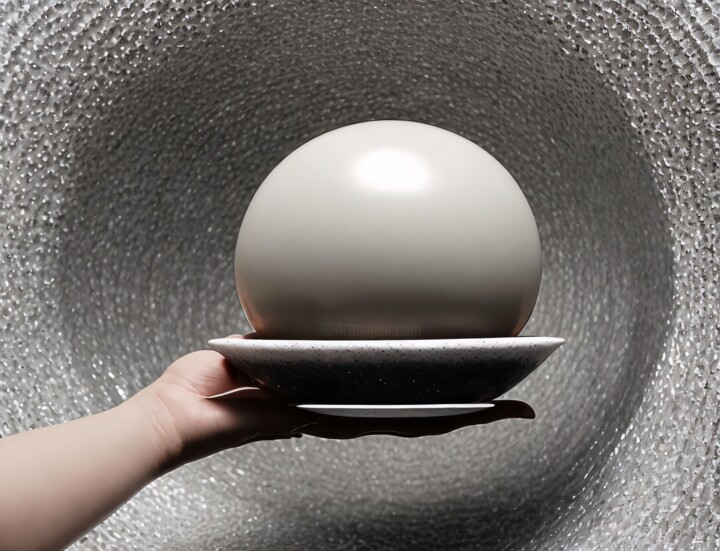 "Keramikkugel" başlıklı Dijital Sanat Harald Kosinsky tarafından, Orijinal sanat, Foto Montaj