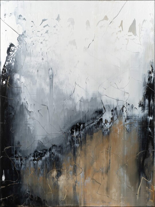 It Rained All Night Schilderij, 15,8x11,8 in