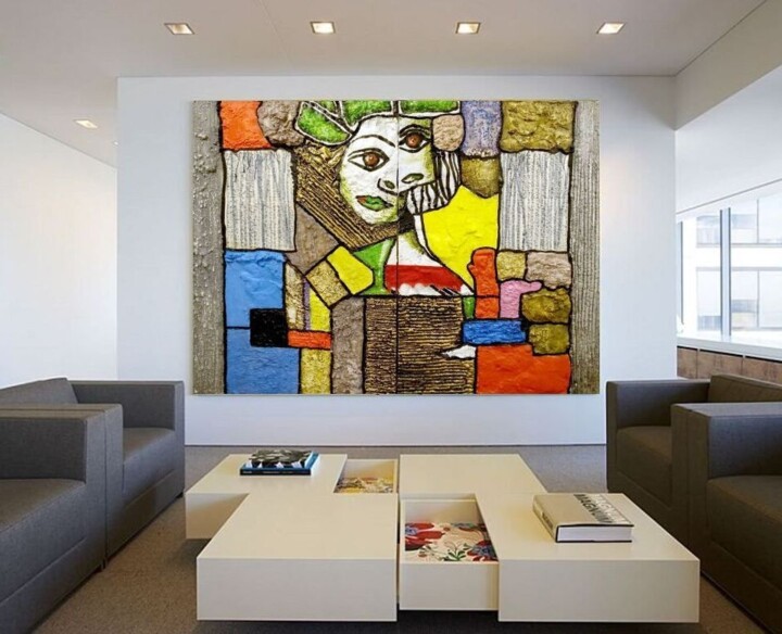 БЕРЕЗОВЫЙ АБСЕНТ Tablo, 48x63 in