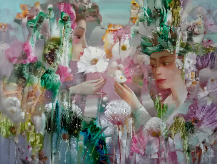 Fairy dream 绘画, 25.6x33.5 in