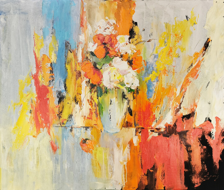 Wild Arrangement 绘画, 23.6x27.6 in