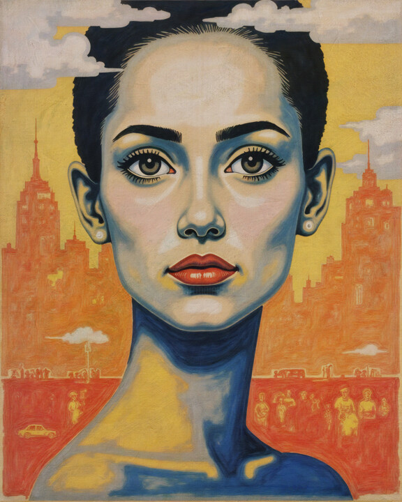 Kolaj,  24,6x19,7 in 