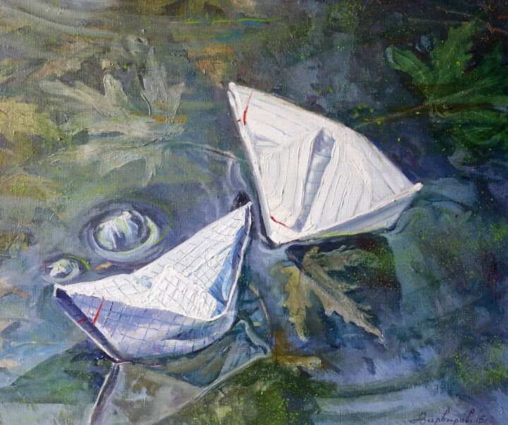 Cell with a ruler Картина, 15,9x18,7 in