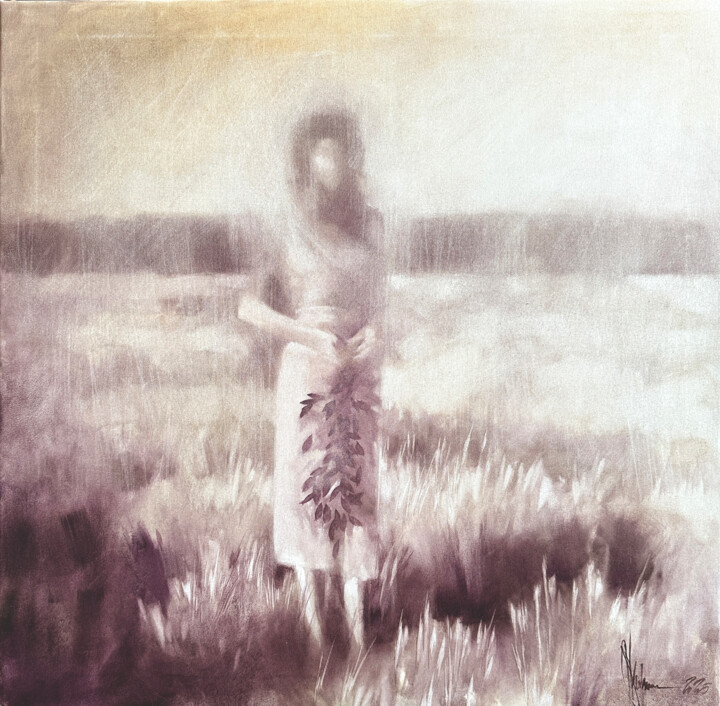 Pintura intitulada "Memory." por Igor Shulman, Obras de arte originais, Óleo Montado em Armação em madeira