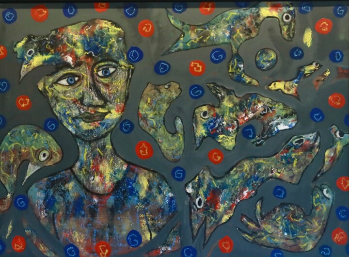 绘画,  30.7x42.5 in 