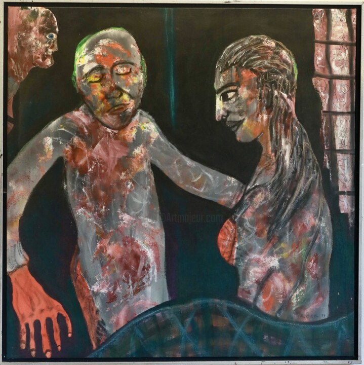 绘画,  39.4x39.4 in 