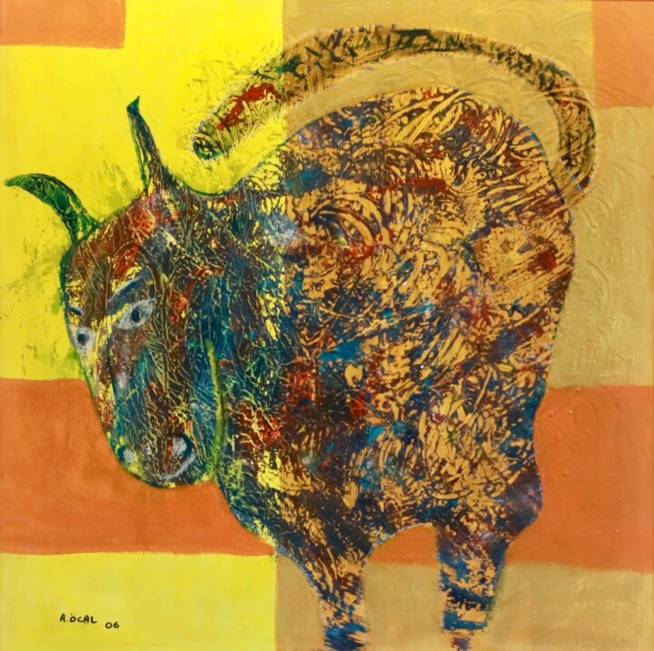 Sinsi Bir Plan 绘画, 31.5x31.5 in