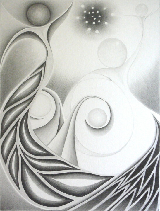 Mystère et boule de gomme 图画, 28.4x21.4 in