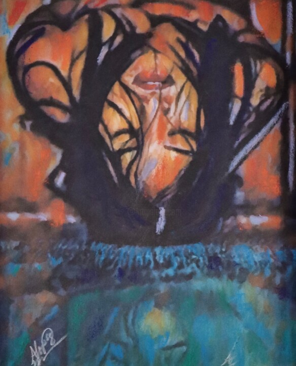 Lost in thought 绘画, 36x24 in